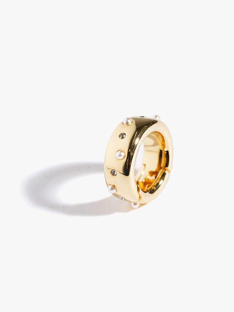 ChouChou Ring in GOLD pearl