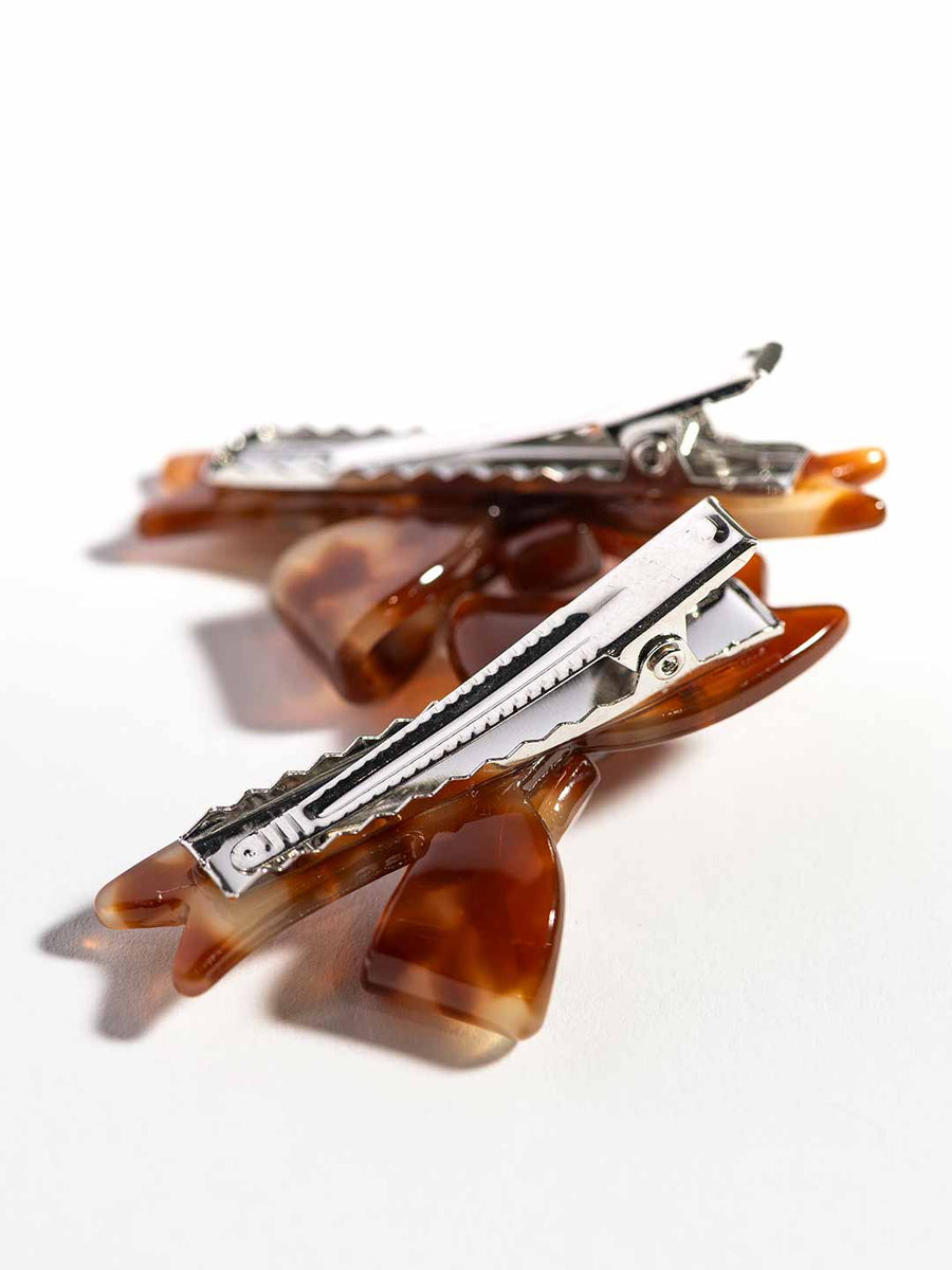 Maison bijou ruban clip in Marble – TRESSE公式サイト