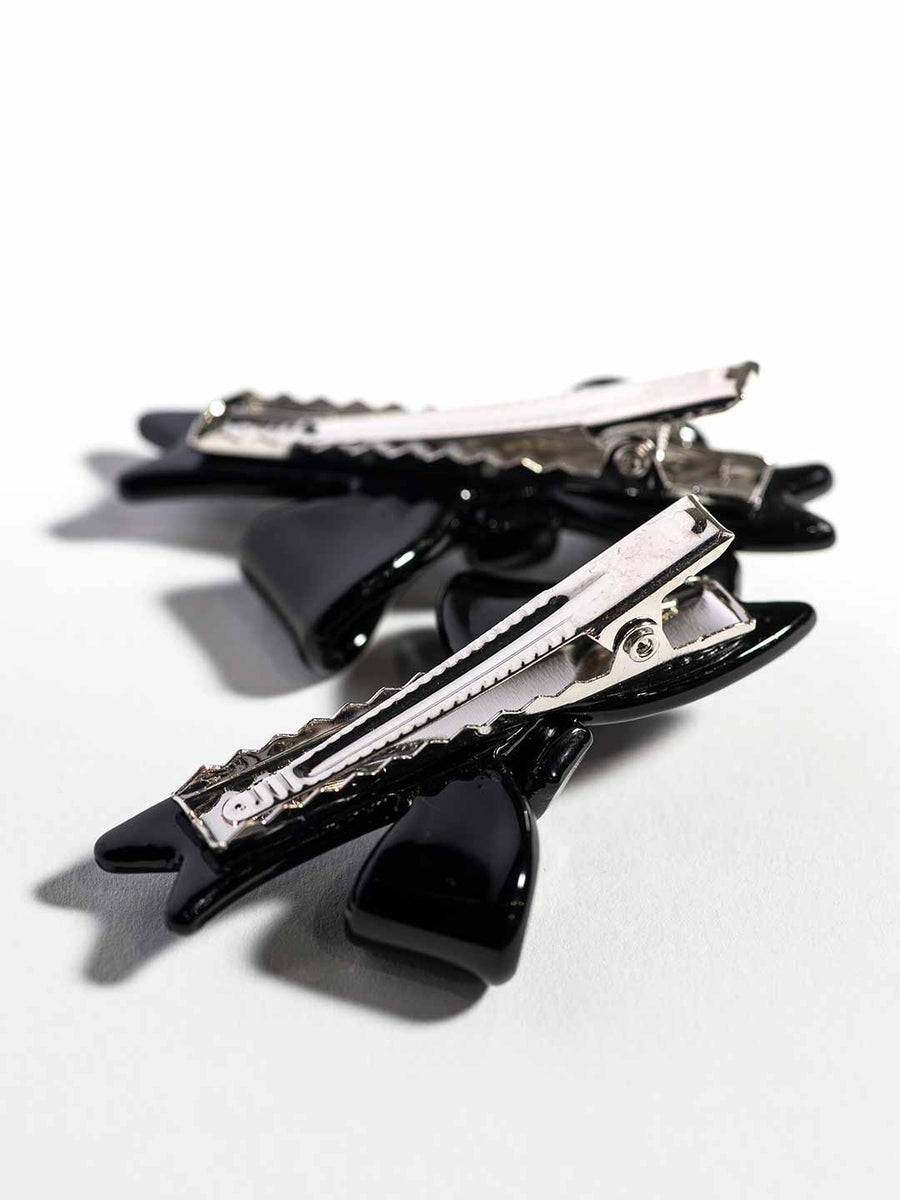 【め】Cross bijou ribbon 3set up トップスのみ Maison bijou ruban clip in Black – TRESSE公式サイト