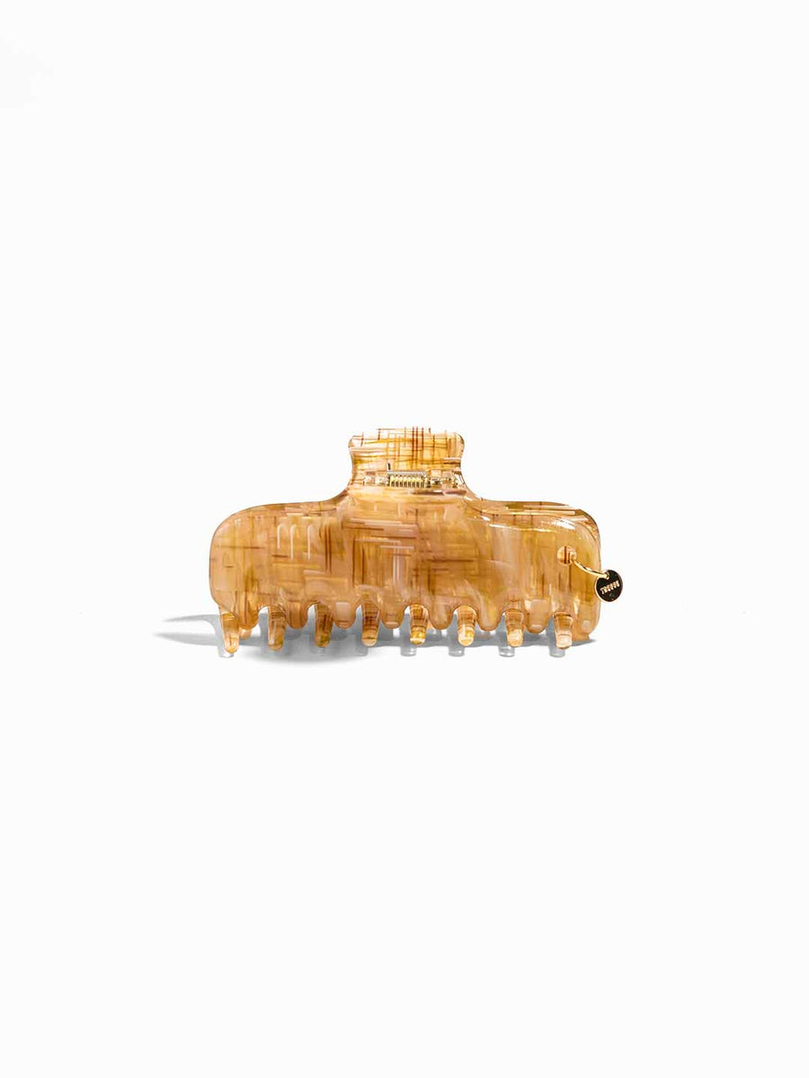 with charm hair clip in Camel – TRESSE公式サイト