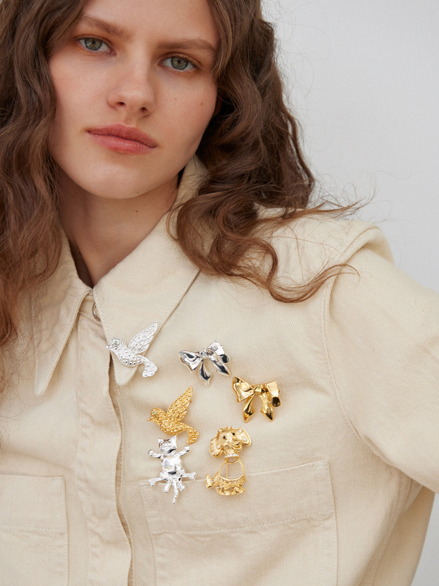 ALMA BROCHE in RUBAN Gold – TRESSE公式サイト