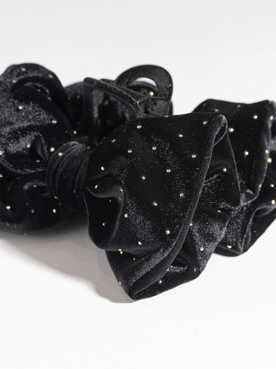 BRIGITTE dot ribbon clip in BK×GLD – TRESSE公式サイト