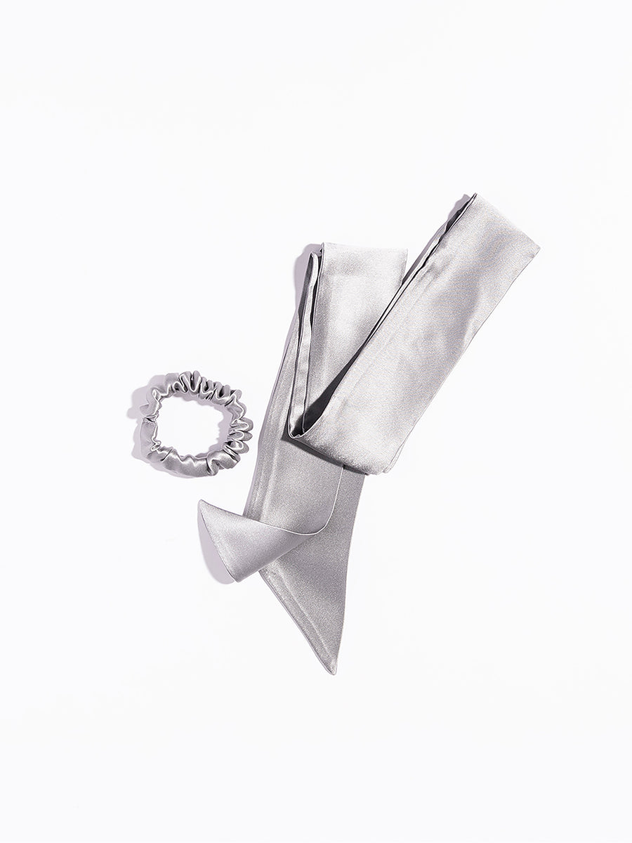 JEANNE Ribbon in Silk in Silver – TRESSE公式サイト