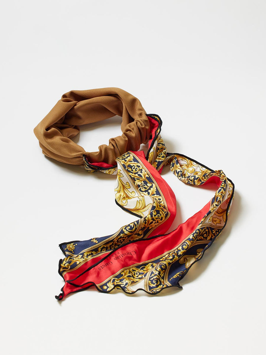 TRESSE×MAISON No.8 Scarf Turban in Beige | TRESSE(トレス