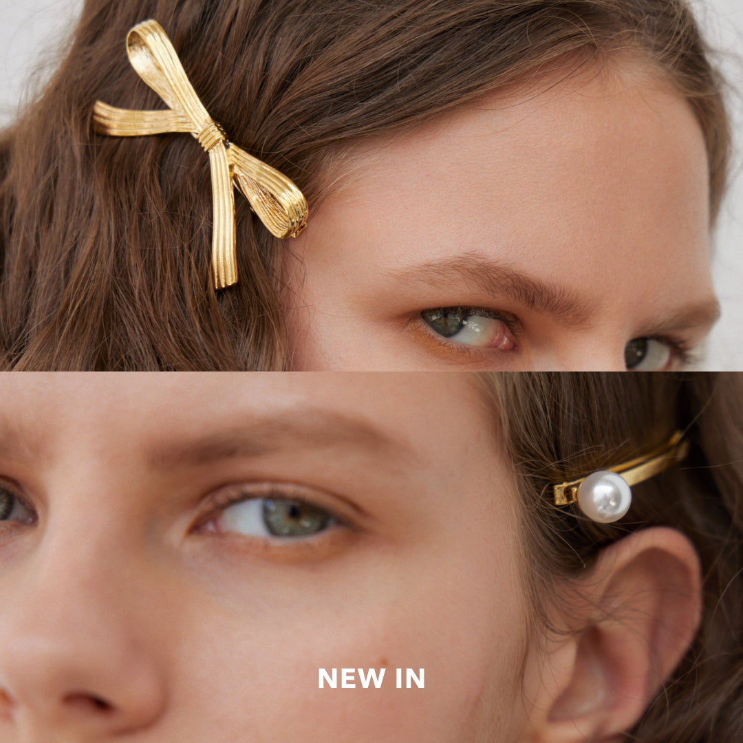 NEW IN | ALMA Ruban Clip, LOUISE Pearl Hair Pin – TRESSE公式