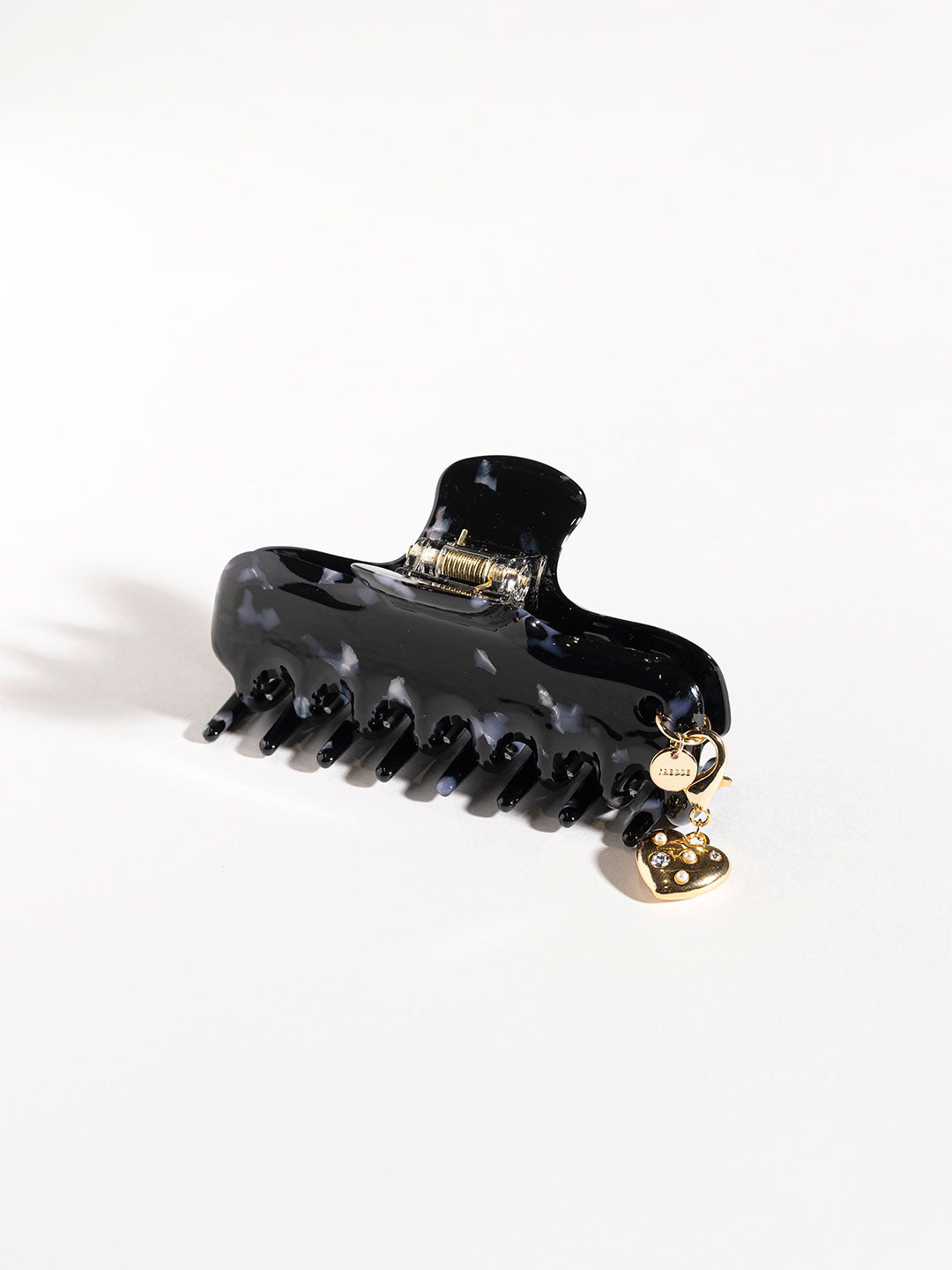 tiny heart charm in Gold