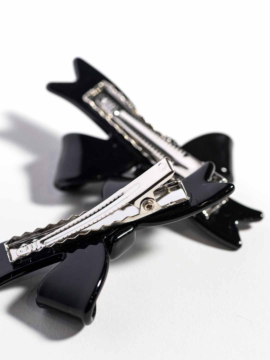 Maison bijou ruban clip grand in Black – TRESSE公式サイト