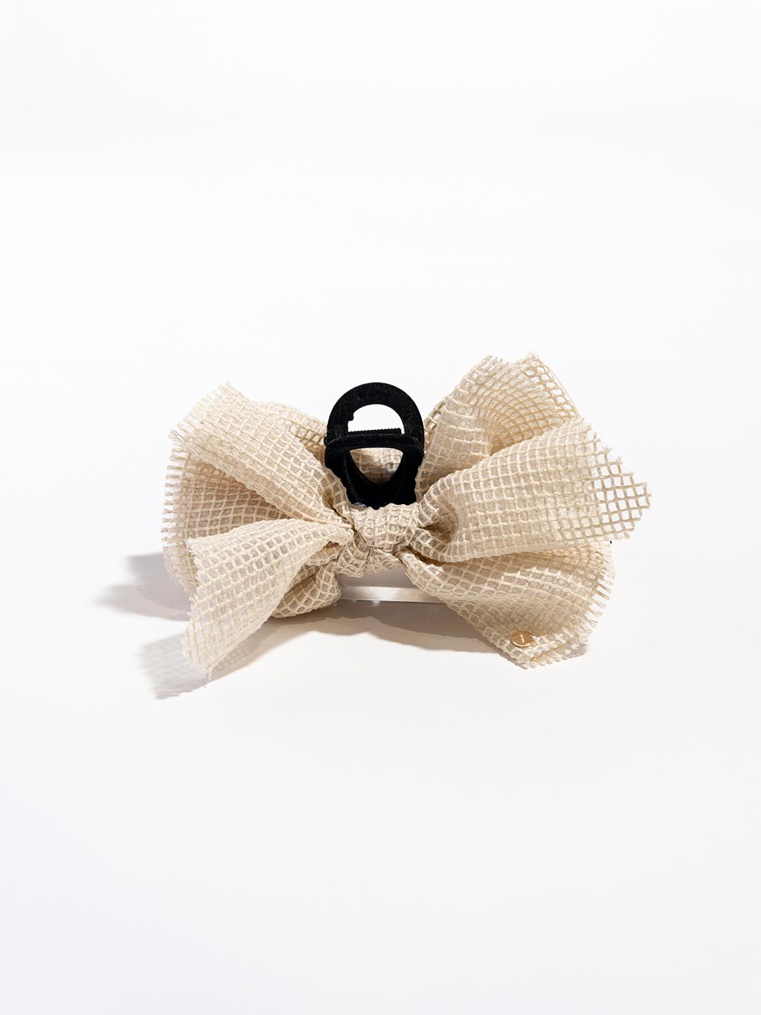 mesh ribbon clip in Ecru – TRESSE公式サイト