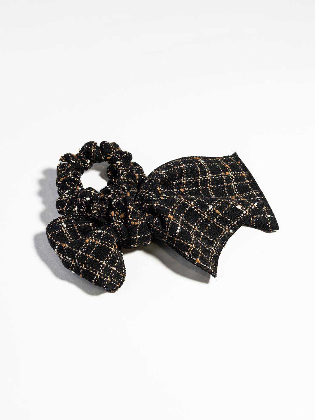 Tweed ribbon chouchou in Black – TRESSE公式サイト