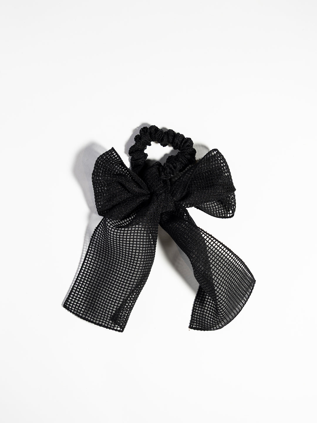 mesh ribbon chouchou in Black – TRESSE公式サイト