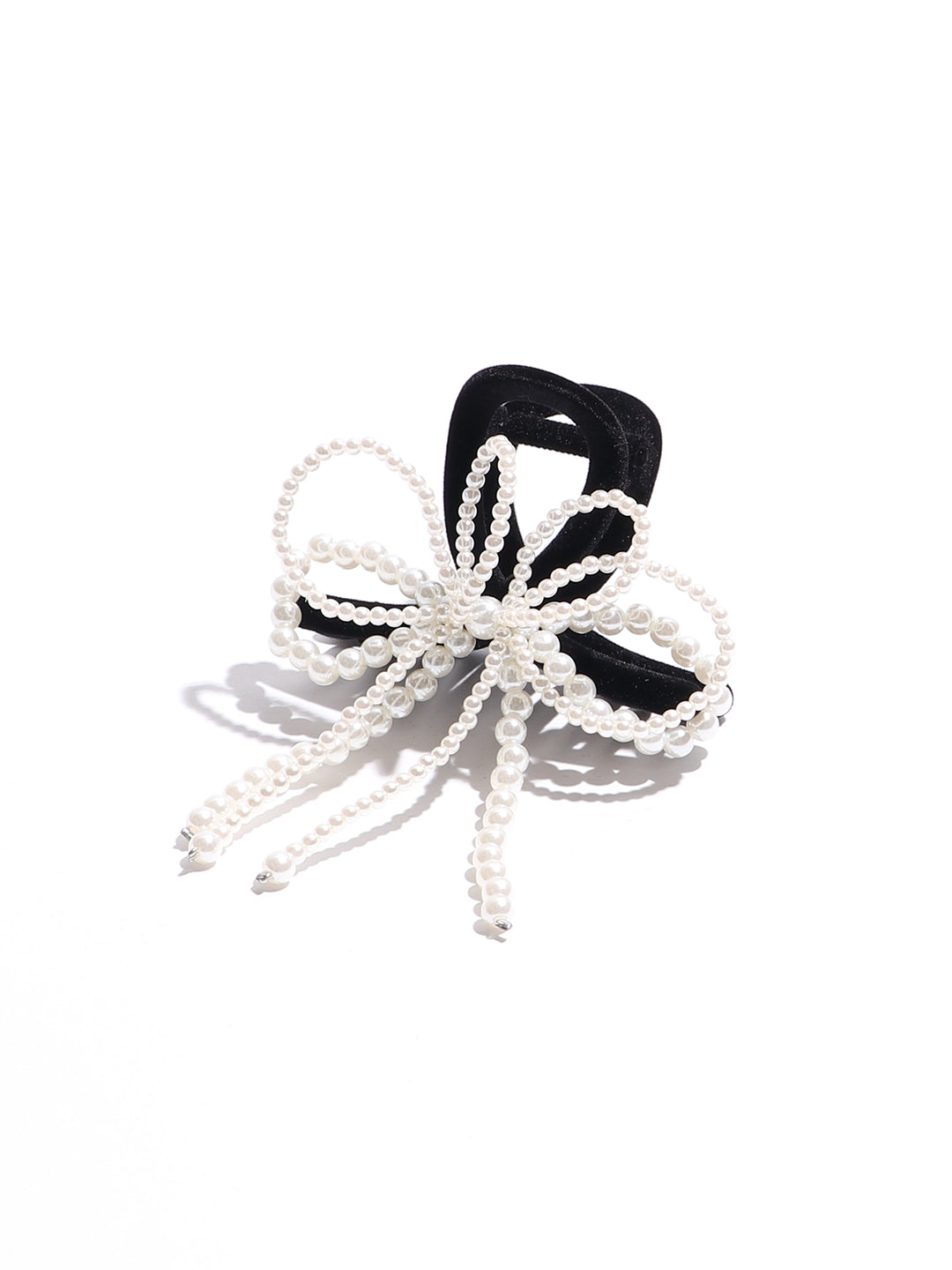 Ruban pearl Clip  in Off