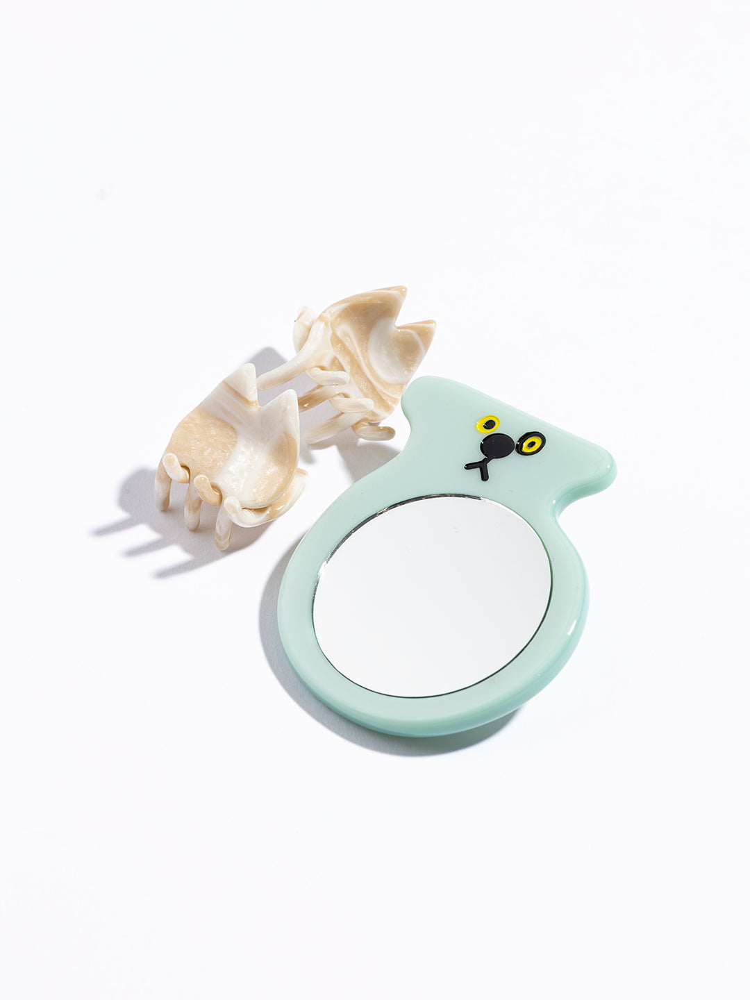 ANIMAL MIRROR&CLIP in MINT