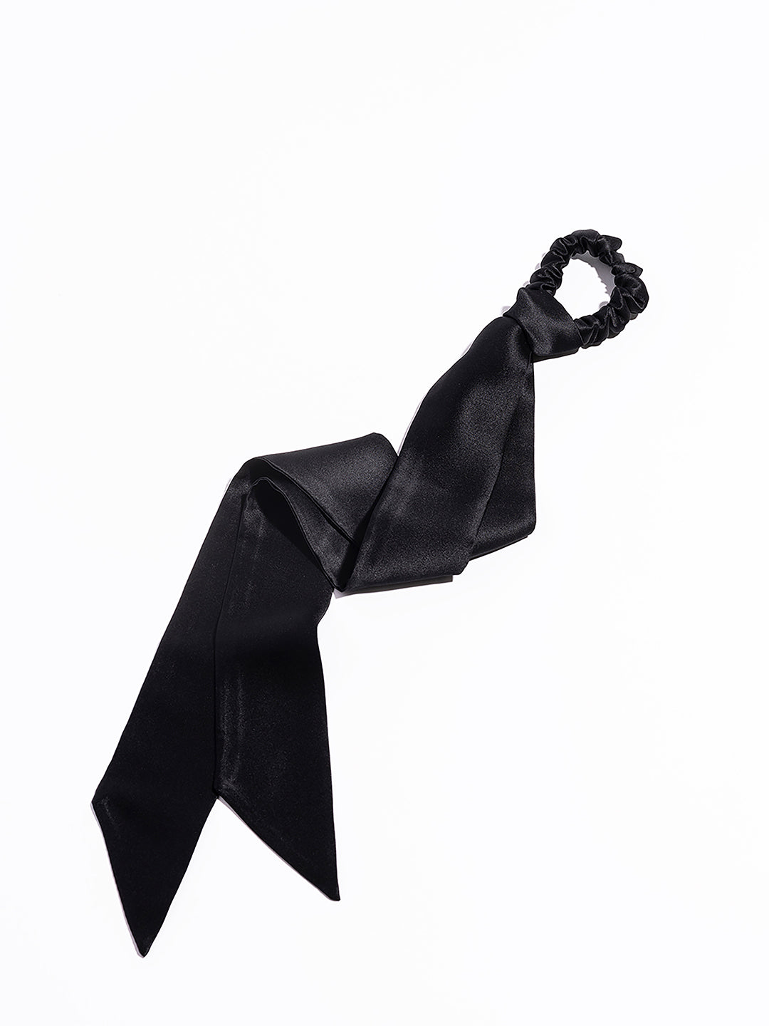 JEANNE Ribbon in Silk in Black