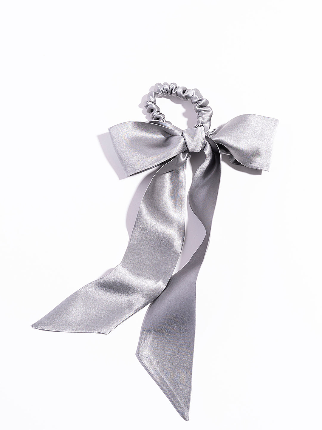 JEANNE Ribbon in Silk in Silver